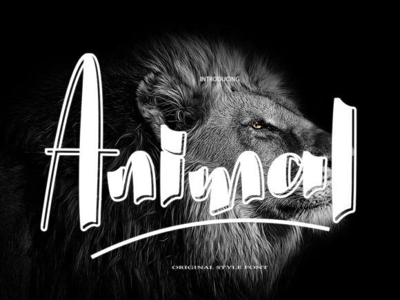 Animal: A Bold Display Font for Digital Design