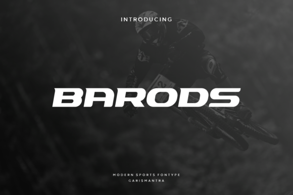Barods: A Modern Font for Bold Branding