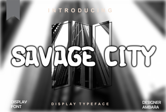 Boost Your Brand with Savage City Font