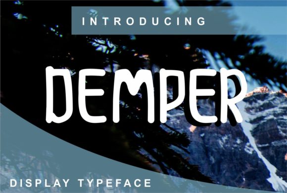 Demper: A Display Font That Elevates Editorial Design