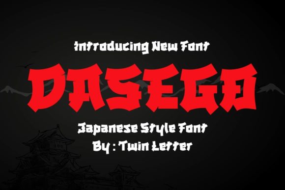 Font Choice That Speaks Volumes: Dasego in Action