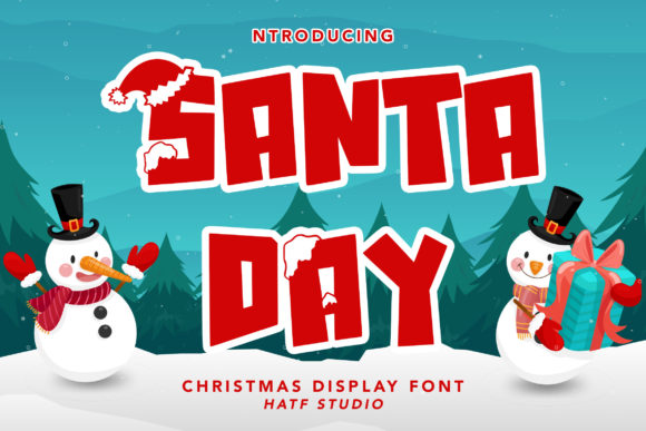 Font Choice That Stands Out: Santa Day for Campaign Success