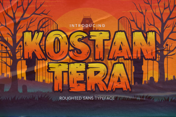 Kostantera: A Display Font for Bold Campaigns
