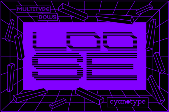 MultiType Rows Loose: A Font That Adds Character to Digital Design