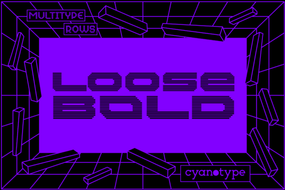 MultiType Rows Loose Bold: A Font That Elevates Your Brand