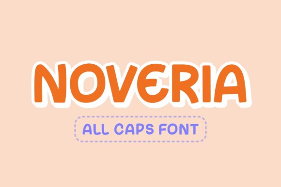 Noveria: A Playful Font for Editorial Design