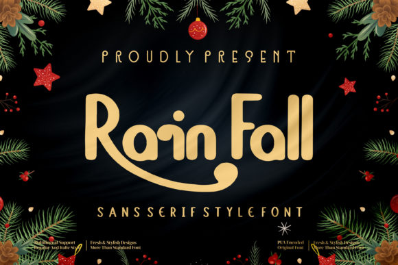 Rain Fall Font Review: A Designer’s Take on Campaign Creativity