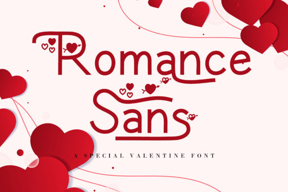Romance Sans: A Display Font for Editorial Elegance