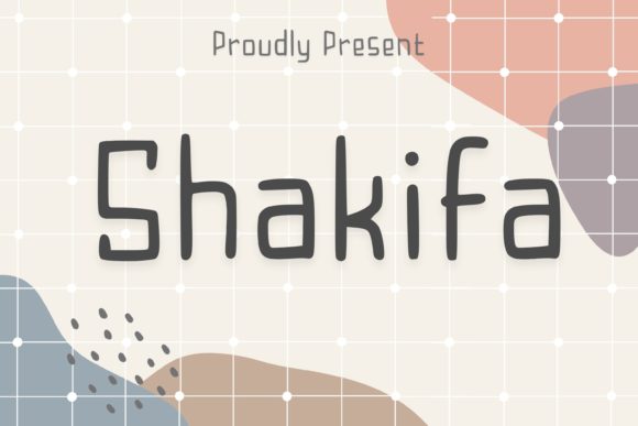 Shakifa: A Font That Brings Your Craft to Life