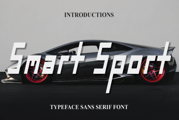 Smart Sport: A Bold Display Font for Editorial Design