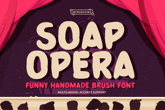 Soap Opera: A Font for Editorial Impact
