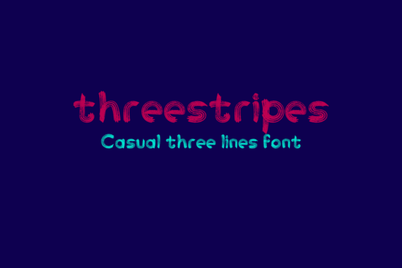 Threestripes: A Font That Elevates Your Brand