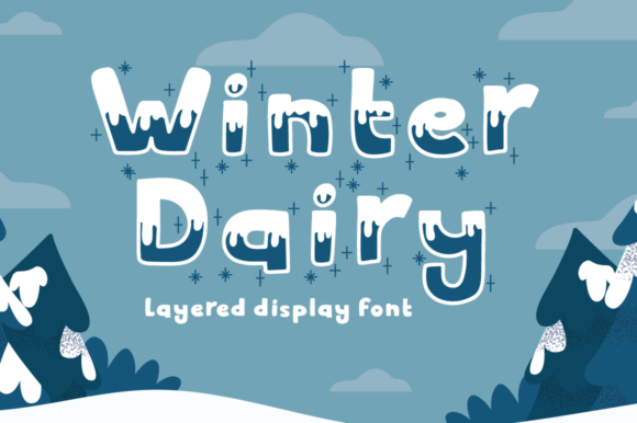 Winter Dairy: A Font That Elevates Your Brand